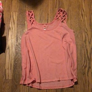 Pink tank top